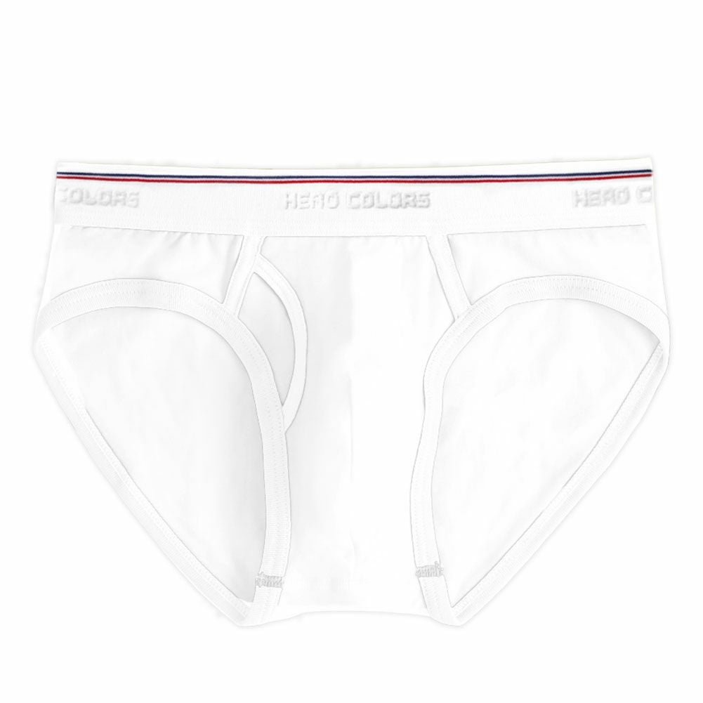ヒーローカラーズ ローライズ前開きブリーフ イージーモンキーオリジナル 日本製 Made in JAPAN コットンストレッチ ポップカラー メンズ 男性下着 メンズ下着 パンツ
