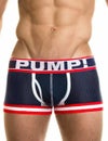 PUMP パンプ ローライズボクサーパンツ BIG LEAGUE MICRO MESH TOUCH DOWN TRUNK PUMP! Underwear メンズ 男性下着
