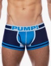 PUMP パンプ ローライズボクサーパンツ TRUE BLUE MICRO MESH TOUCH DOWN TRUNK PUMP! Underwear メンズ 男性下着