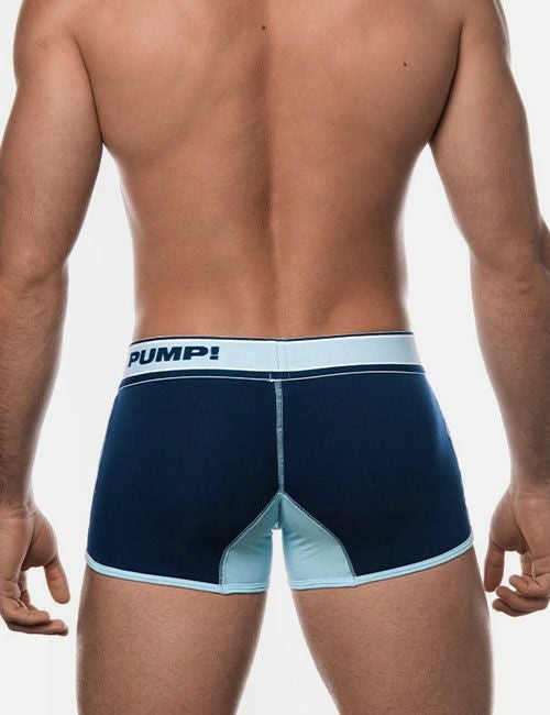 PUMP パンプ ローライズボクサーパンツ BLUE STEEL MESH CUP JOGGER BOXER PUMP! Underwear メンズ 男性下着