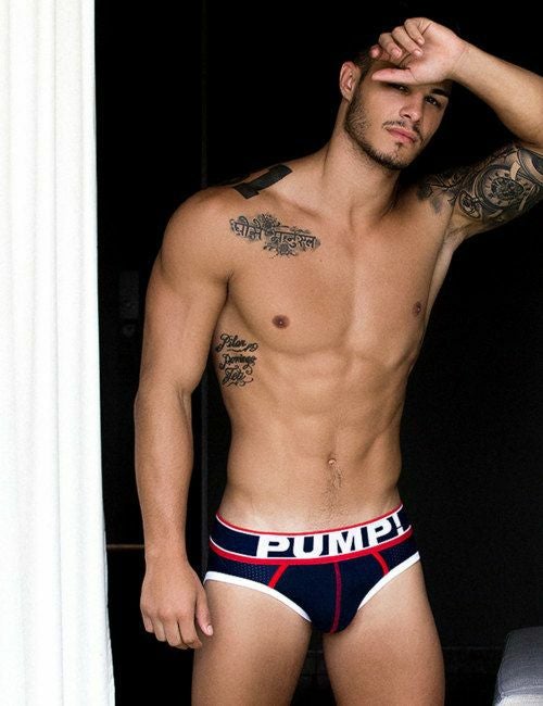 PUMP パンプ ローライズブリーフ ビキニ BIG LEAGUE MICRO MESH BRIEF PUMP! Underwear メンズ 男性下着