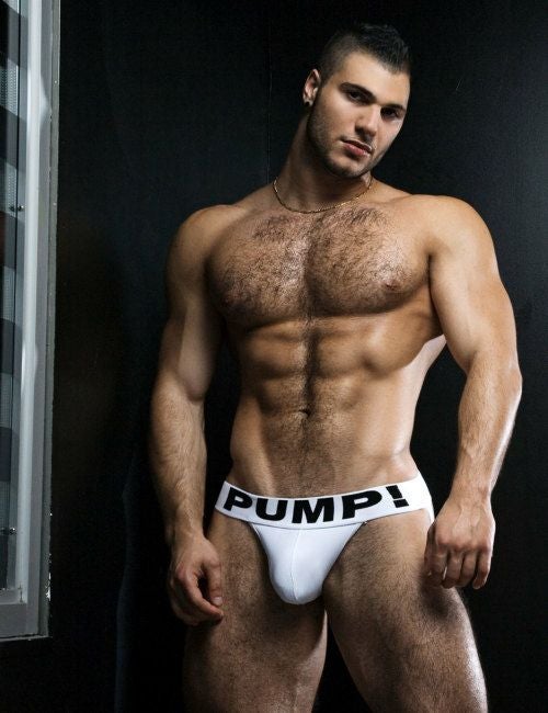 PUMP パンプ ジョックストラップ WHITE JOCK STRAP ケツ割れ サポーター PUMP! Underwear メンズ 男性下着