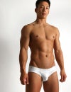 C-IN2 ローライズブリーフ ビキニ CORE LOW NO SHOW PROFILE BRIEF （ホワイト） CIN2 シーインツー メンズ下着 インナー 男性 パンツ アンダーウェア ブランド