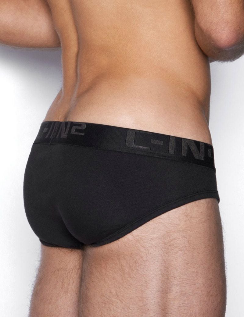 C-IN2 ローライズブリーフ ビキニ CORE LOW NO SHOW PROFILE BRIEF （ブラック） CIN2 シーインツー メンズ下着 インナー 男性 パンツ アンダーウェア ブランド