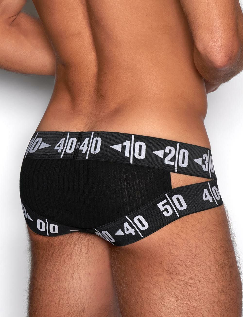 C-IN2 ハッスルブリーフ HARD HUSTLE BRIEF （ブラック） ローライズ ブリーフ ビキニ CIN2 シーインツー メンズ下着 インナー 男性 パンツ アンダーウェア ブランド