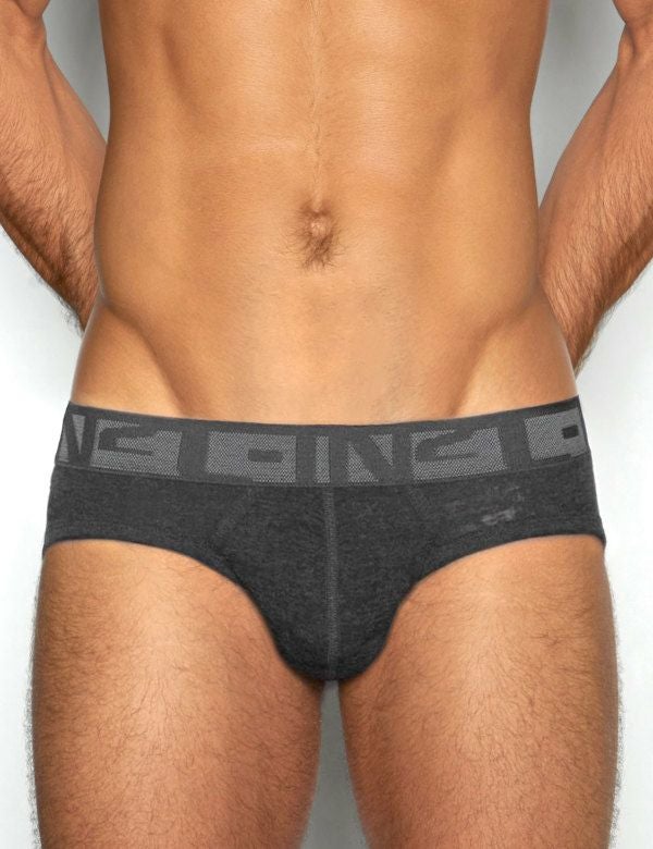 C-IN2 ローライズブリーフ ビキニ HAND ME DOWN BASIC LOW NO SHOW PROFILE BRIEF （コールヘザー） CIN2 シーインツー メンズ下着 インナー 男性 パンツ アンダーウェア ブランド