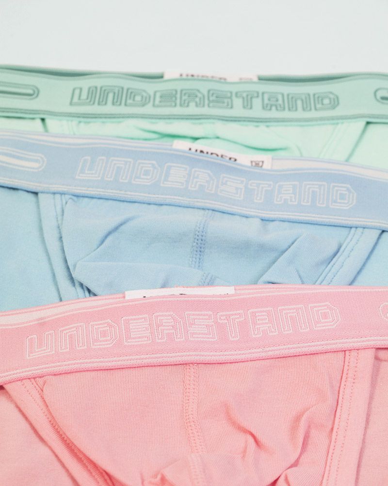 UNDERSTAND アンダースタンド STAMPED ストライダー STRIDER （ハニーサックル：Honeysuckle） スポーツブリーフ メンズ 男性下着