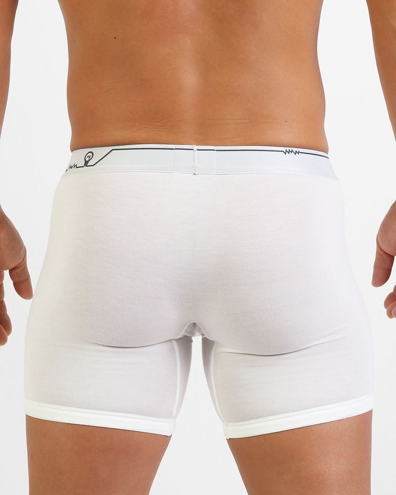 UNDERSTAND アンダースタンド STAND-BY-SIDE モモフィッター ボクサーブリーフ （モノクローム：Monochrome） モダール生地 メンズ 男性下着