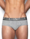 C-IN2 スタンダードブリーフ 深丈ブリーフ CORE MID RISE BRIEF （グレー） CIN2 シーインツー メンズ下着 インナー 男性 パンツ アンダーウェア ブランド