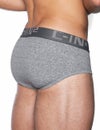 C-IN2 スタンダードブリーフ 深丈ブリーフ CORE MID RISE BRIEF （グレー） CIN2 シーインツー メンズ下着 インナー 男性 パンツ アンダーウェア ブランド