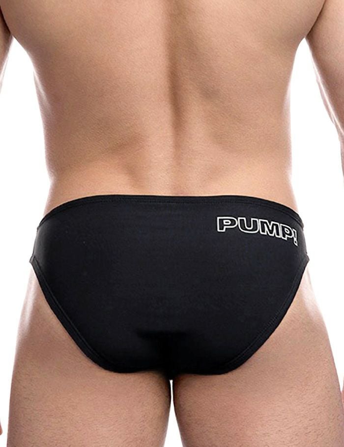 PUMP パンプ メンズ水着 ビキニ WATER CHEEKY （ブラック） ビキニパンツ ブーメラン 競パン 男性水着 スイムウェア