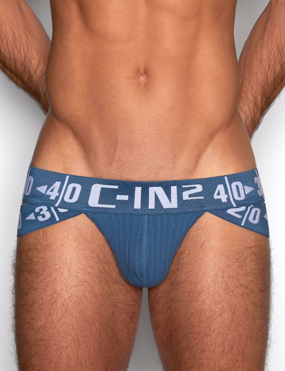 C-IN2 ハッスルブリーフ HARD HUSTLE BRIEF （バランブルー） ローライズ ブリーフ ビキニ CIN2 シーインツー メンズ下着 インナー 男性 パンツ アンダーウェア ブランド