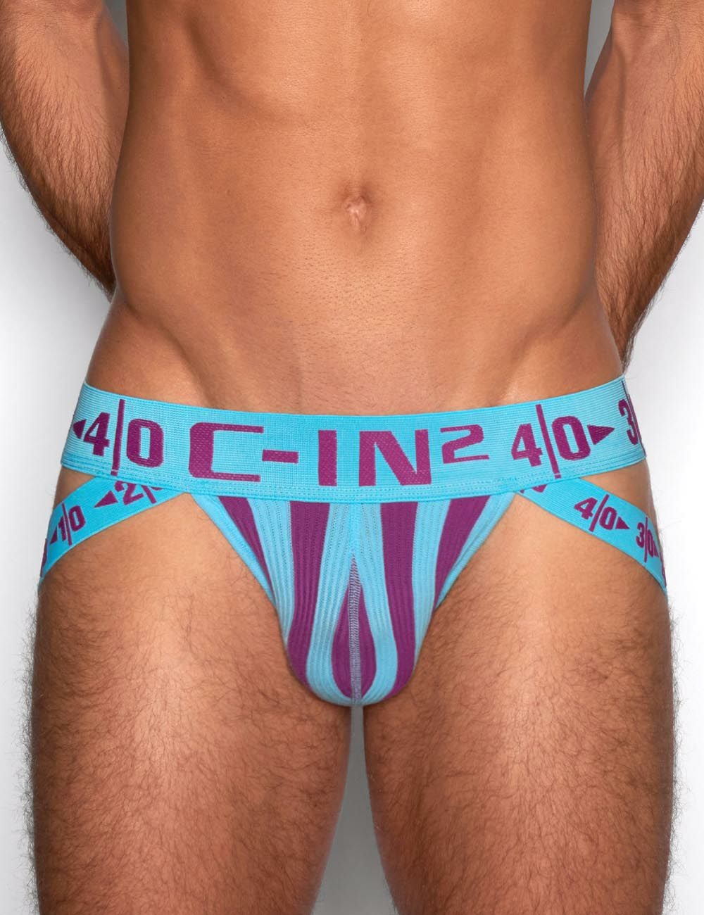 C-IN2 ジョックストラップ HARD JOCK STRAP （ボアズブルー） ケツ割れ