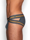 C-IN2 ハッスルブリーフ ローライズ ビキニ SCRIMMAGE Hustle Brief （チャニングチャコール） CIN2 シーインツー メンズ下着 インナー 男性 パンツ アンダーウェア ブランド