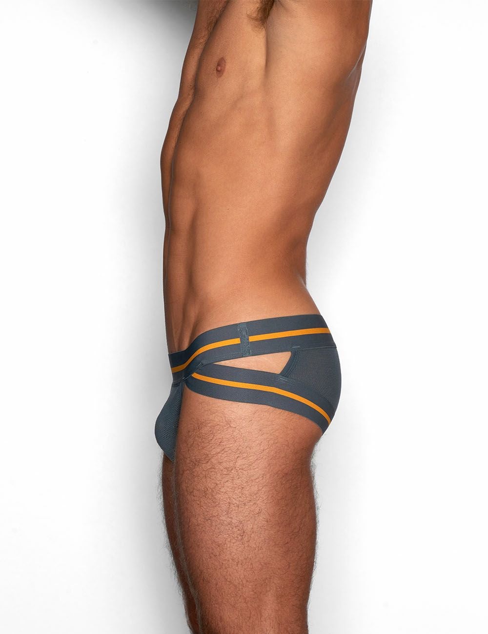 C-IN2 ハッスルブリーフ ローライズ ビキニ SCRIMMAGE Hustle Brief （チャニングチャコール） CIN2 シーインツー メンズ下着 インナー 男性 パンツ アンダーウェア ブランド