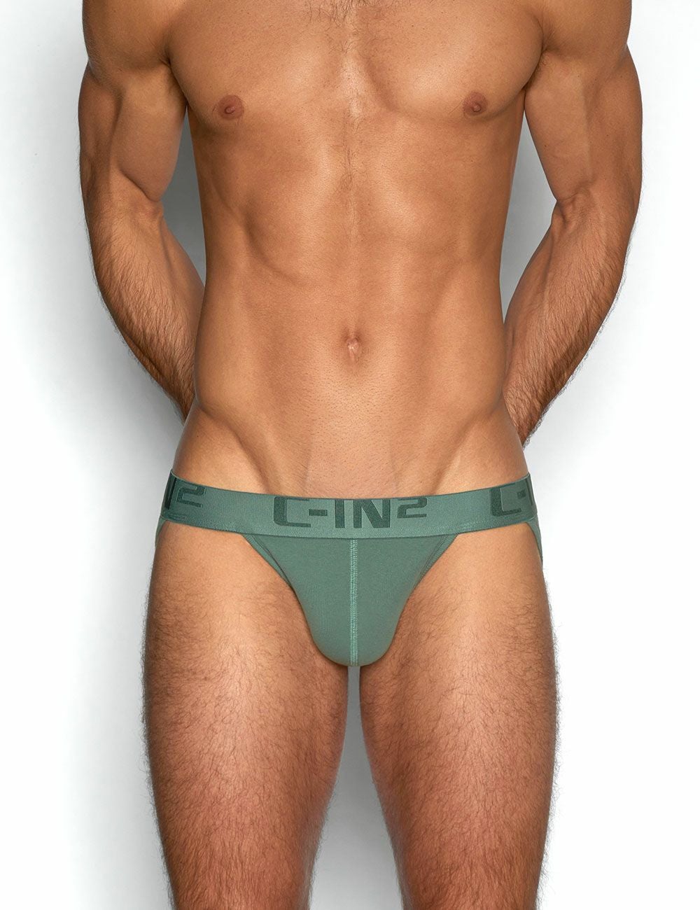 C-IN2 ダッシュブリーフ CORE IN COLOR DASH BRIEF （ジュフグリーン/イーモン限定サイズ） スポブリ CIN2 シーインツー メンズ下着 インナー 男性 パンツ アンダーウェア ブランド