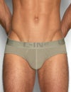 C-IN2 ローライズブリーフ ビキニ CORE IN COLOR LOW NO SHOW PROFILE BRIEF （カッシュカーキ） CIN2 シーインツー メンズ下着 インナー 男性 パンツ アンダーウェア ブランド