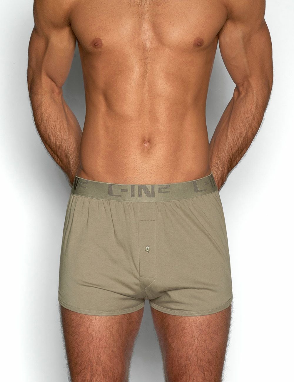 C-IN2 ニットトランクス CORE IN COLOR RUNNER BOXER （カッシュカーキ） CIN2 シーインツー メンズ下着 インナー 男性 パンツ アンダーウェア ブランド