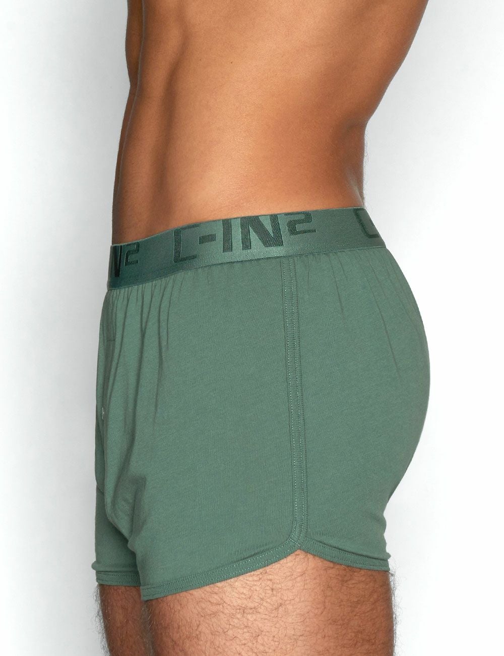 C-IN2 ニットトランクス CORE IN COLOR RUNNER BOXER （ジュフグリーン） CIN2 シーインツー メンズ下着 インナー 男性 パンツ アンダーウェア ブランド