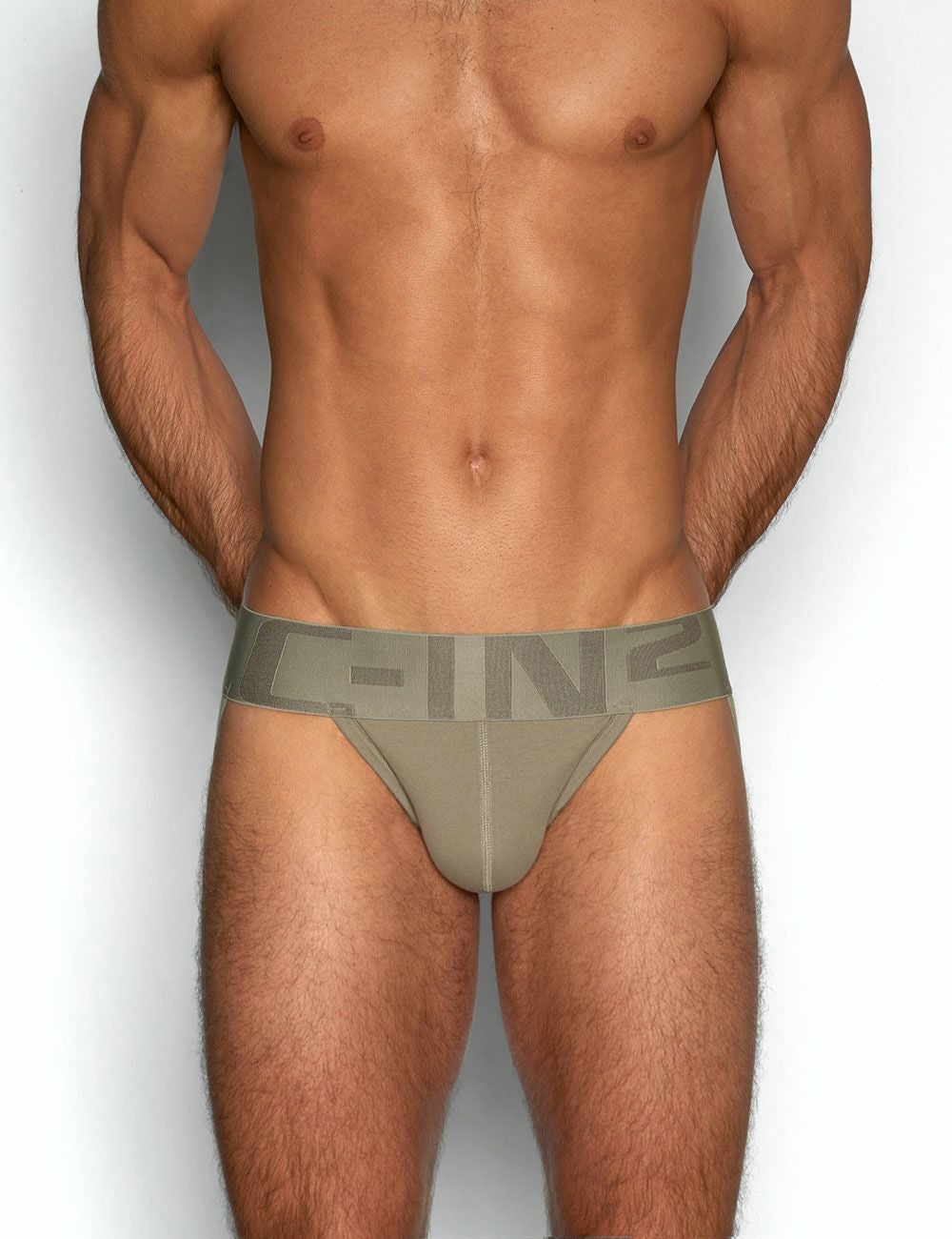 C-IN2 ジョックストラップ CORE IN COLOR JOCK STRAP （カッシュカーキ） ケツ割れ ケツワレ サポーター CIN2 シーインツー メンズ下着 インナー 男性 パンツ アンダーウェア ブランド