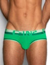 C-IN2 ローライズブリーフ ビキニ MESH Low Rise Brief （ガリレオグリーン） CIN2 シーインツー メンズ下着 インナー 男性 パンツ アンダーウェア ブランド