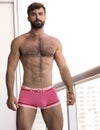 C-IN2 ローライズボクサーパンツ MESH Trunk （ペイシーピンク） CIN2 シーインツー メンズ下着 インナー 男性 パンツ アンダーウェア ブランド