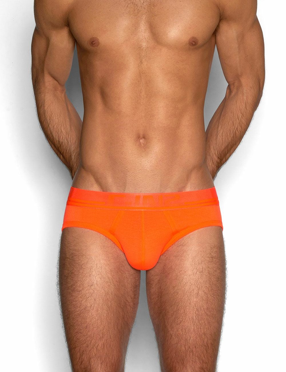 C-IN2 ローライズブリーフ ビキニ SUPER BRIGHT LOW RISE BRIEF （オリオレンジ） CIN2 シーインツー メンズ下着 インナー 男性 パンツ アンダーウェア ブランド