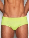 C-IN2 ローライズブリーフ HARD CORE FLY FRONT BRIEF （ヨリイエロー） 前開きブリーフ CIN2 シーインツー メンズ下着 インナー 男性 パンツ アンダーウェア ブランド
