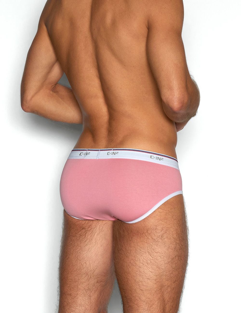 C-IN2 スタンダードブリーフ ビキニ THROWBACK FLY FRONT BRIEF （パーザピンク） CIN2 シーインツー メンズ下着 インナー 男性 パンツ アンダーウェア ブランド