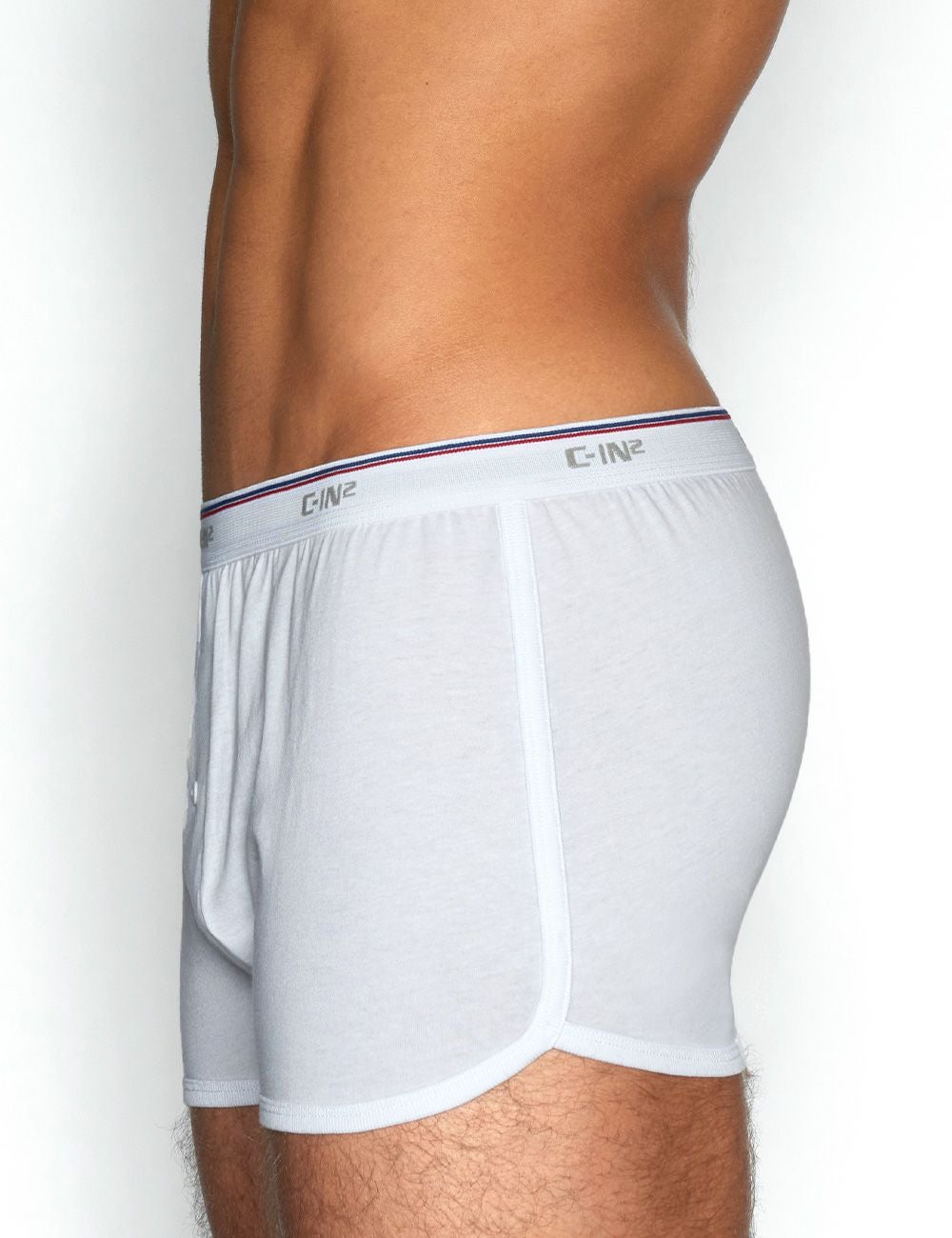 C-IN2 ニットトランクス THROWBACK RUNNER BOXER （ホワイト） CIN2 シーインツー メンズ下着 インナー 男性 パンツ アンダーウェア ブランド