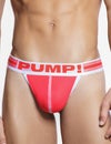 PUMP パンプ Tバック （FREEFIT-RED） LOW RISE MESH CUP THONG PUMP! UnderwearメンズTバック メンズパンツ 男性下着