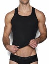 C-IN2 タンクトップ LAYERS CLASSIC RIBBED FITTED TANK （ブラック） CIN2 シーインツー メンズ下着 インナー 男性 アンダーウェア ブランド