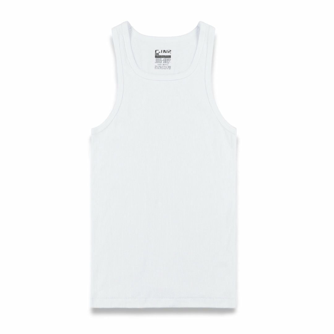 C-IN2 タンクトップ LAYERS CLASSIC RIBBED FITTED TANK （ホワイト） CIN2 シーインツー メンズ下着 インナー 男性 アンダーウェア ブランド