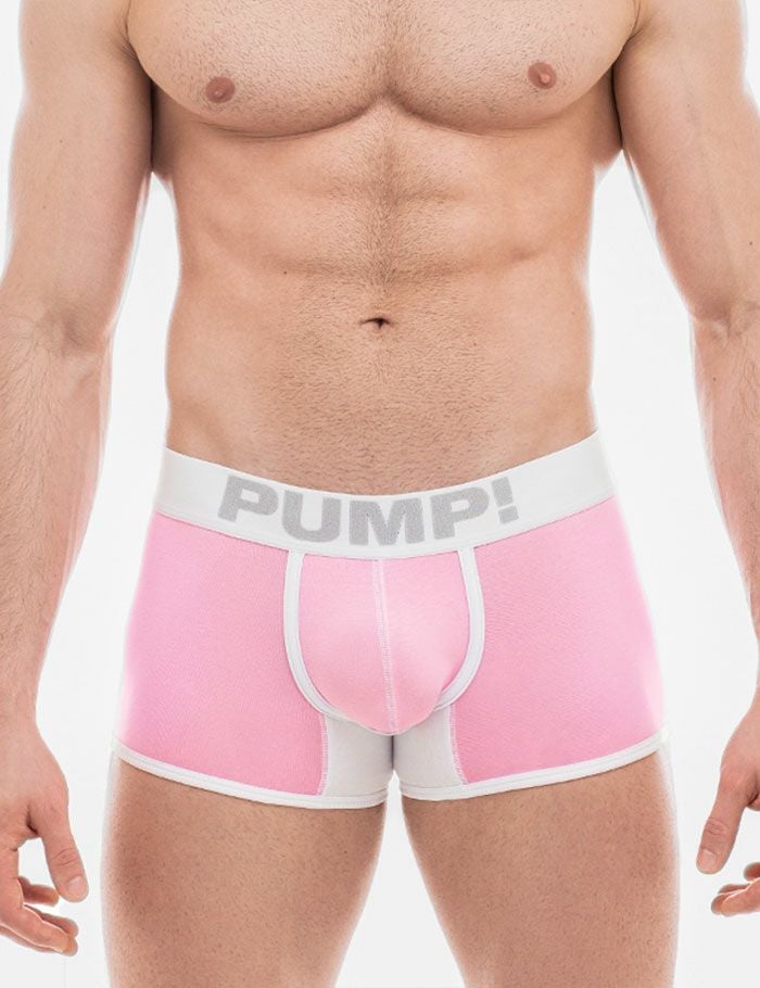 PUMP パンプ ローライズボクサーパンツ MILKSHAKE BOXER （BubbleGum）コットンストレッチ PUMP! Underwear メンズ 男性下着 FRONT