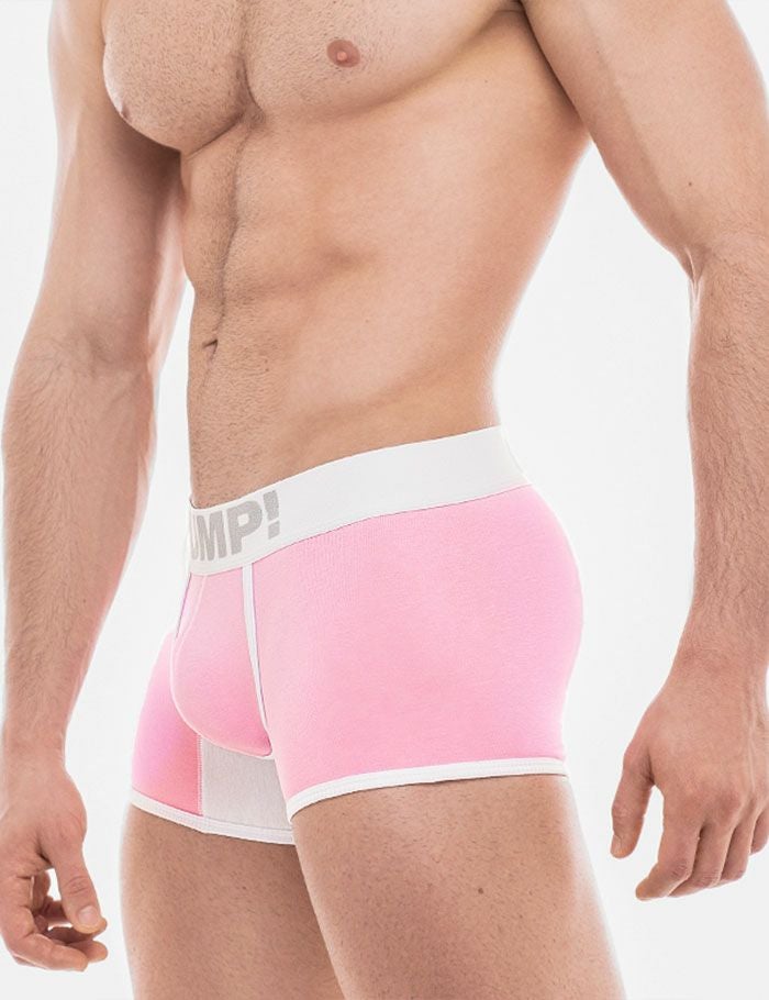 PUMP パンプ ローライズボクサーパンツ MILKSHAKE BOXER （BubbleGum）コットンストレッチ PUMP! Underwear メンズ 男性下着 SIDE