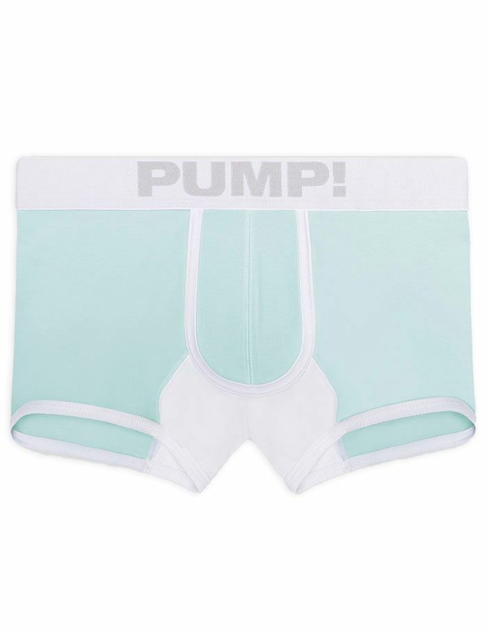 PUMP パンプ ローライズボクサーパンツ MILKSHAKE BOXER （Mint）コットンストレッチ PUMP! Underwear メンズ 男性下着 FRONT FLAT