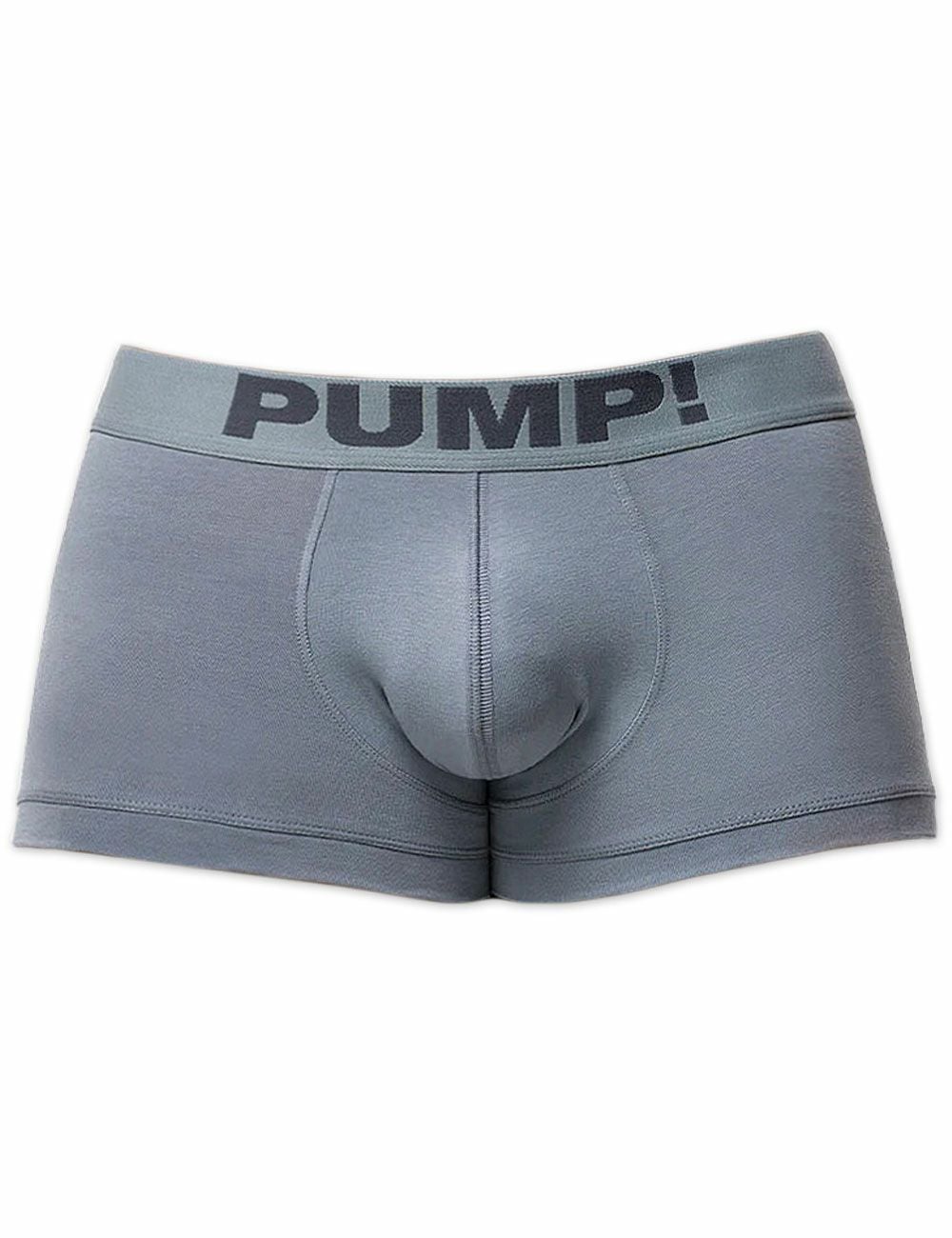 PUMP パンプ ローライズボクサーパンツ GRAY CLASSIC NO-SHOW TRUNK PUMP! Underwear メンズ 男性下着