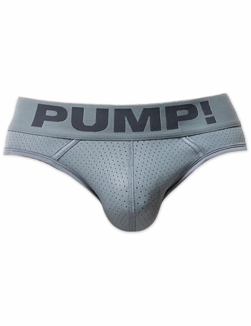 PUMP パンプ Tバック （GRAY） BRIEF STYLE MESH CUP THONG PUMP! UnderwearメンズTバック メンズパンツ 男性下着